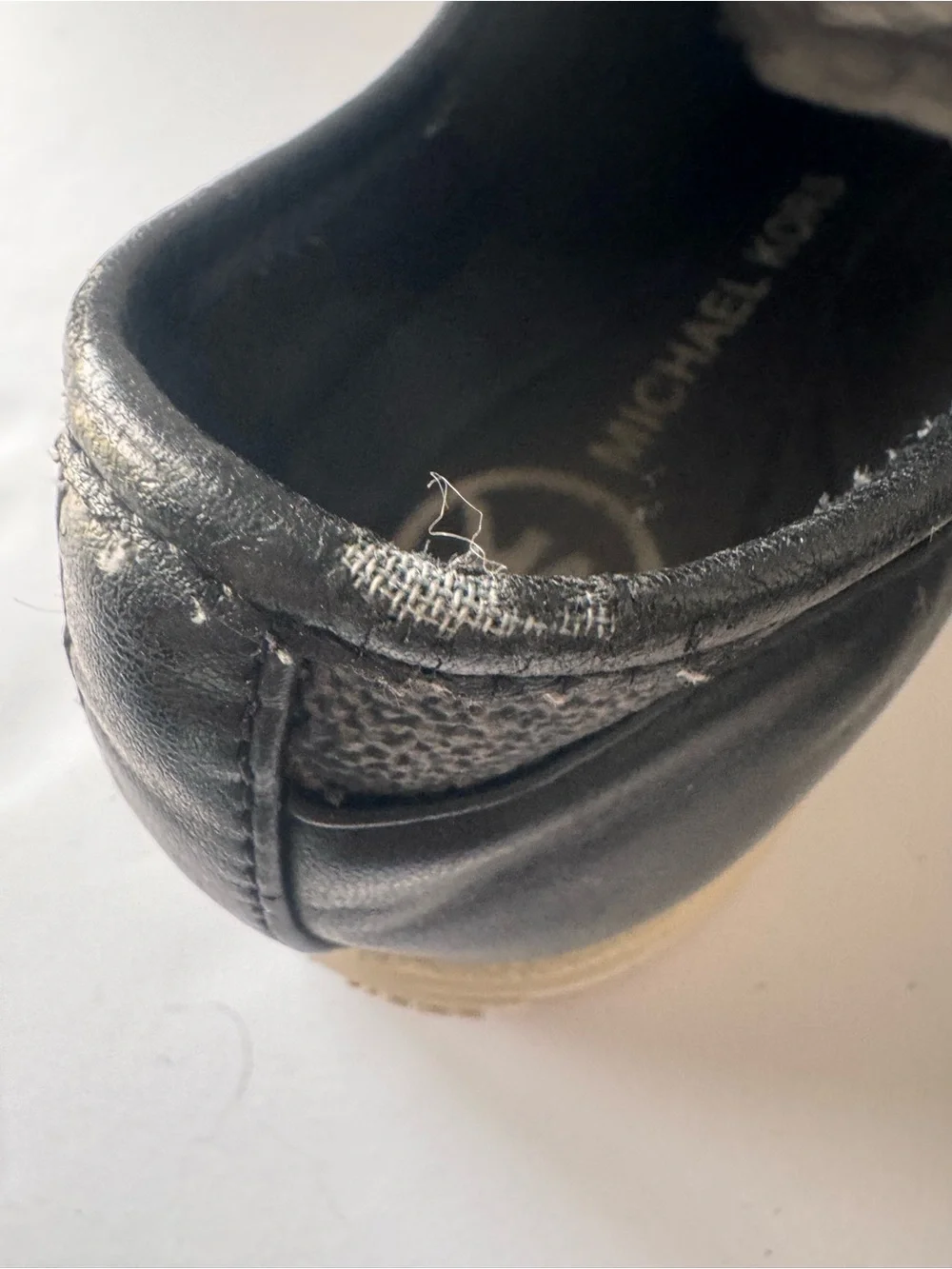 MICHAEL Michael Kors Black MK Logo Low Top Sneakers Shoes Women's Size 6.5M